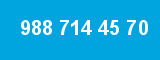 988 714 45 70 988 714 45 70